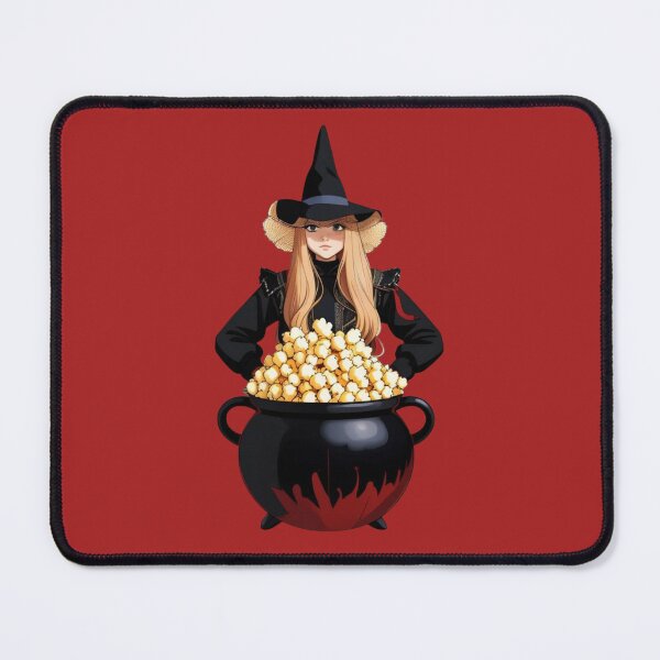 Item preview, Witch with Popcorn Cauldron – Funny Halloween Art designed and sold by Ivy-Triggs.