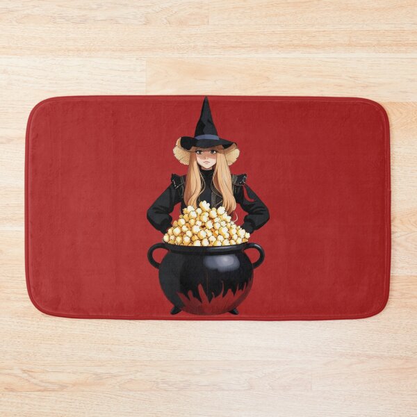 Item preview, Witch with Popcorn Cauldron – Funny Halloween Art designed and sold by Ivy-Triggs.