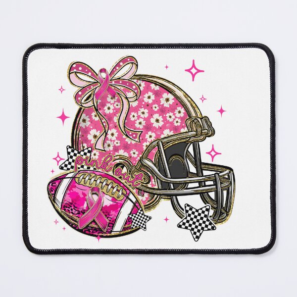 Item preview, Glitter Couquette Pink Rugby Ball, Game Day, Sport Lovers,  Football Lover designed and sold by vintagearttee.
