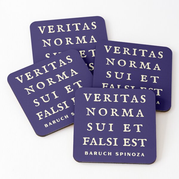 Item preview, Copy of Baruch Spinoza quote: Veritas norma sui et falsi est. designed and sold by artbleed.