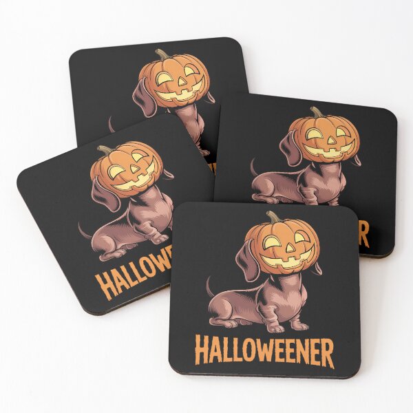 Item preview, Dachshund Halloweener Pimpkin designed and sold by Sunset4Bones.