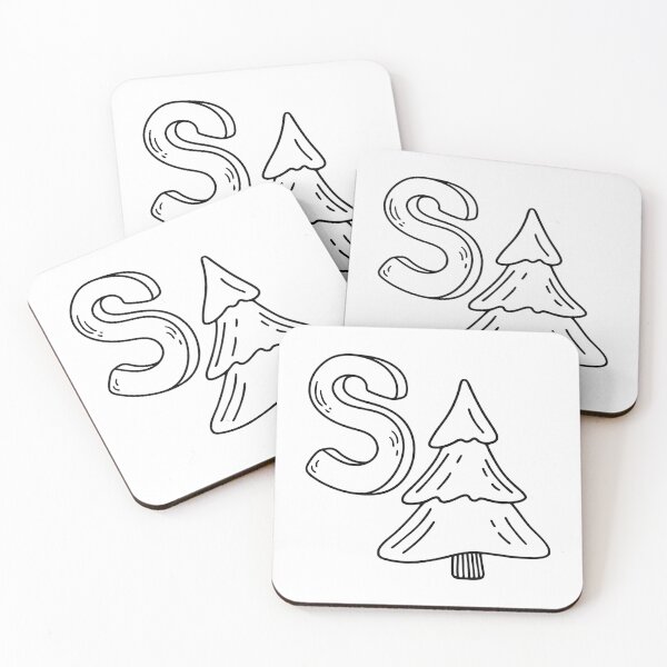 Item preview, An illustration of letter S stand for Spruce designed and sold by rasagamastore.
