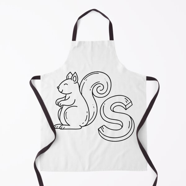 Item preview, An illustration of letter S stand for Squirrel designed and sold by rasagamastore.