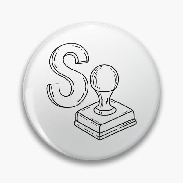 Item preview, An illustration of letter S stand for Stamp designed and sold by rasagamastore.