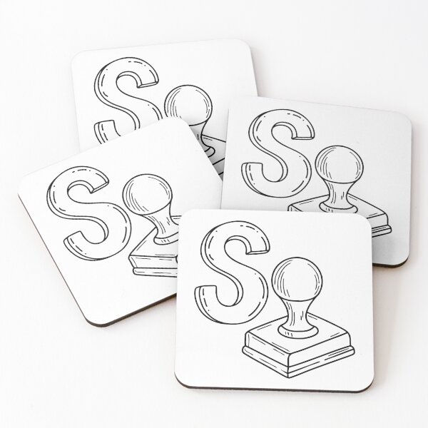 Item preview, An illustration of letter S stand for Stamp designed and sold by rasagamastore.