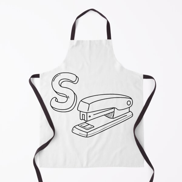 Item preview, An illustration of letter S stand for Stapler designed and sold by rasagamastore.