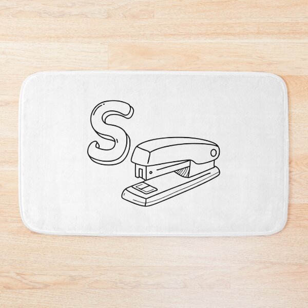 Item preview, An illustration of letter S stand for Stapler designed and sold by rasagamastore.