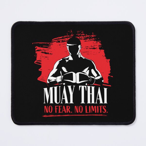 Item preview, Muay Thai Fighter – No Fear No Limits designed and sold by k9printart.