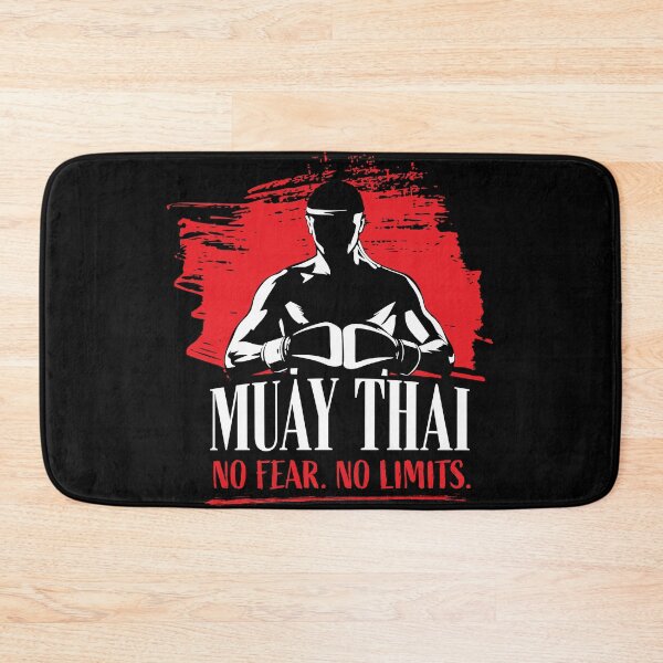 Item preview, Muay Thai Fighter – No Fear No Limits designed and sold by k9printart.
