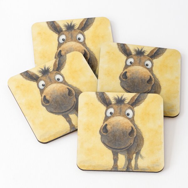 Item preview, Gorgeous Donkey ‘ DeNVeR the DoNKeY ' BY SHiRLeY MacARTHuR designed and sold by Shirley MacArthur Art.