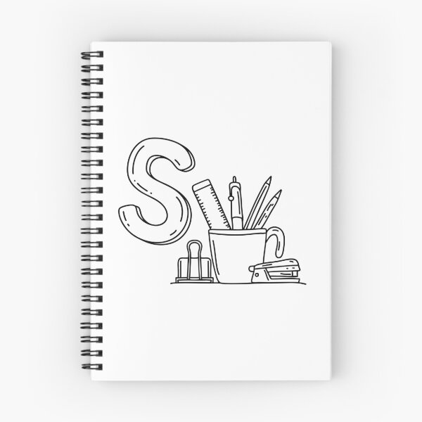 Item preview, An illustration of letter S stand for Stationery designed and sold by rasagamastore.