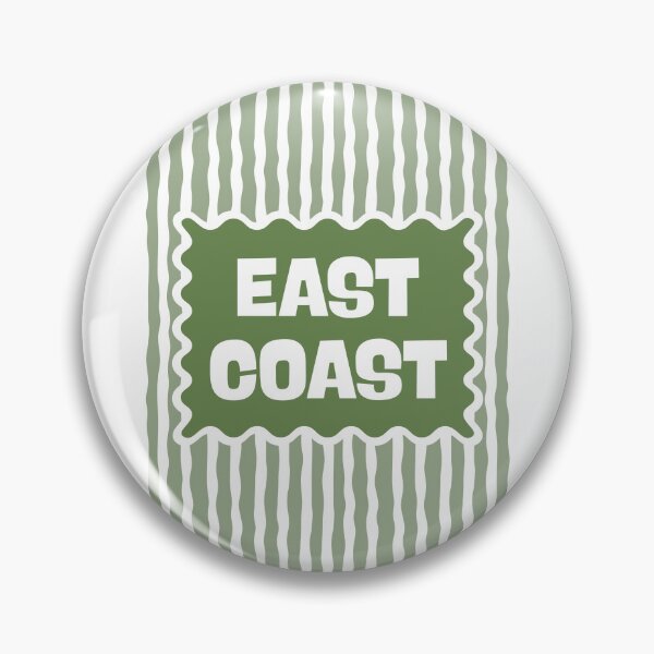 Item preview, East Coast in Sage Green designed and sold by Dondonmart.