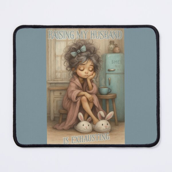 Item preview, Raising My Husband is Exhausting Funny Wife Quote Sarcastic Marriage Gift designed and sold by TSOL5.