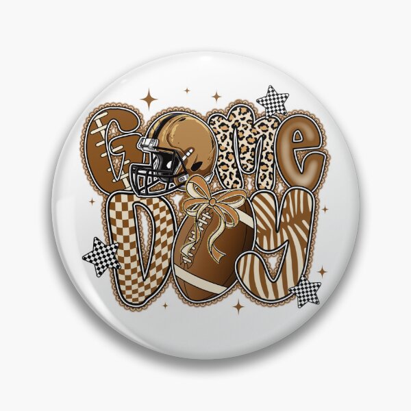 Item preview, Copy of Glitter Couquette Brown Rugby Ball, Game Day, Sport Lovers,  Football Lover designed and sold by vintagearttee.