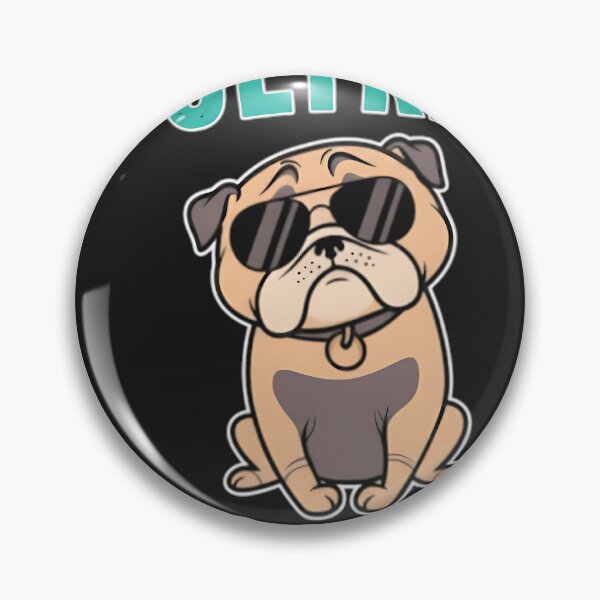 Item preview, Ultra Cool Pug Dog – Funny Maximum Swag Pet Lover Design designed and sold by FlorineArias.