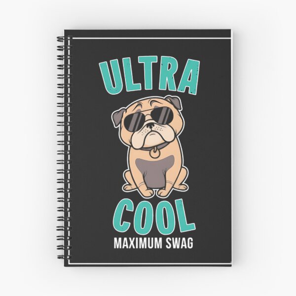 Item preview, Ultra Cool Pug Dog – Funny Maximum Swag Pet Lover Design designed and sold by FlorineArias.