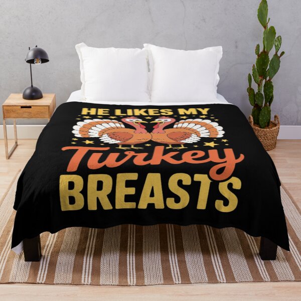 Item preview, He Likes My Turkey Breasts Couple Matching Thanksgiving designed and sold by August4Laughs25.