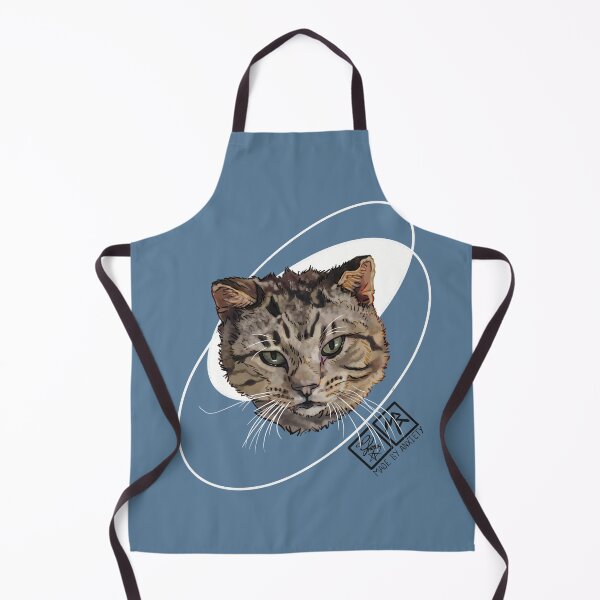 Item preview, Lenny the Rescue Tabby – FIV Positive Cat Art for Animal Lovers designed and sold by Made-by-Anxiety.