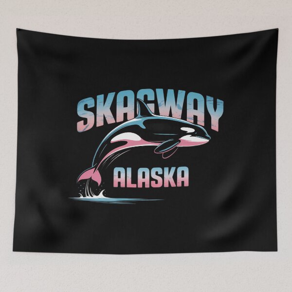 Item preview, Skagway Alaska Orca Whales designed and sold by Sunset4Bones.