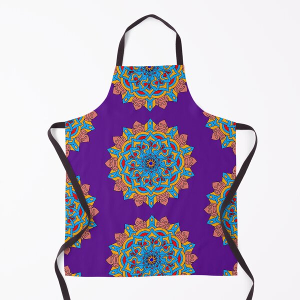 Artikelvorschau, Ein farbenfrohes Mandala-Kunstwerk mit symmetrischen Mustern und lebendigen entworfen und verkauft von tamm-sai.