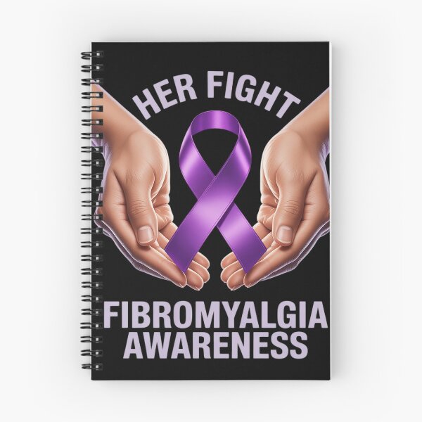 Item preview, Her Fight Is My Fight Purple Ribbon Fibromyalgia Awareness designed and sold by August4Laughs25.