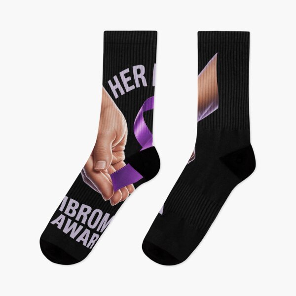 Item preview, Her Fight Is My Fight Purple Ribbon Fibromyalgia Awareness designed and sold by August4Laughs25.