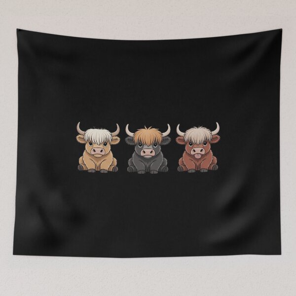 Item preview, Highland Cow  Cute Cow designed and sold by August4Laughs25.