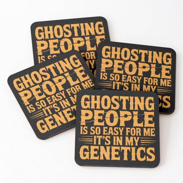 Item preview, Ghosting People Is So Easy For Me It's In My Genetics-Halloween Sarcastic Gift  designed and sold by LovelyEvaDesign.