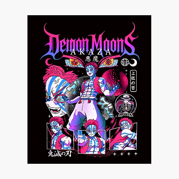 Demon Slayer Akaza Photographic Prints for Sale | Redbubble
