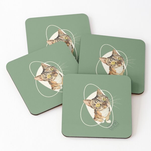 Item preview, Irish & Mylo – Bonded Rescue Cats Waiting for Home designed and sold by Made-by-Anxiety.