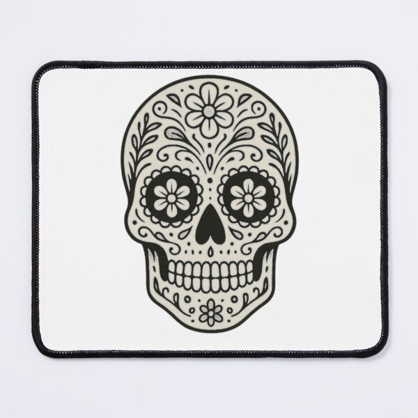 Item preview, Día de Muertos sugar skull pattern designed and sold by AchimKos.