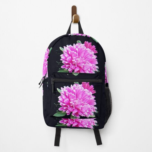 Item preview, Pink Aster Flower on Black designed and sold by DianeBP.