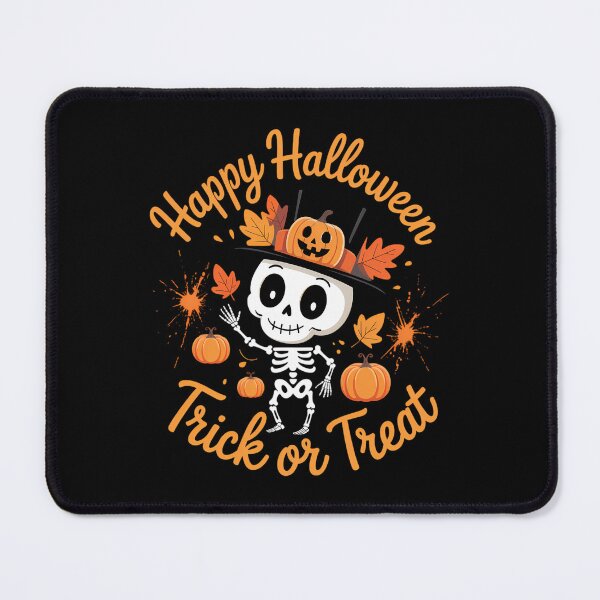 Item preview, Skeleton Happy Halloween trick or treat designed and sold by Sunset4Bones.