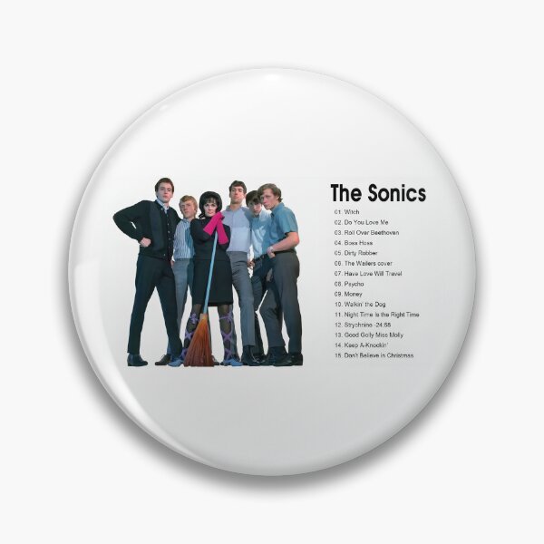 Item preview, The Sonics – Witch, Psycho & Garage Rock Classics Design designed and sold by fintantalonet.