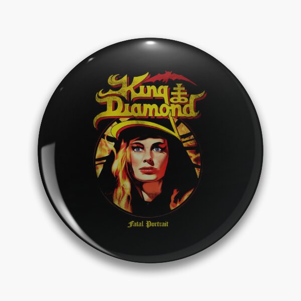 Item preview, Fatal Portrait King Diamond designed and sold by Natheixeira.