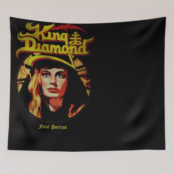 Item preview, Fatal Portrait King Diamond designed and sold by Natheixeira.
