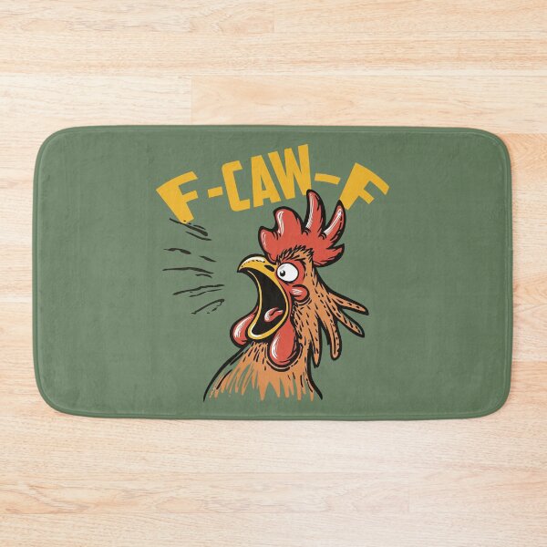 Item preview, F-CAW-F Sassy Rooster Crazy Chicken Meme designed and sold by SoccaTamam.
