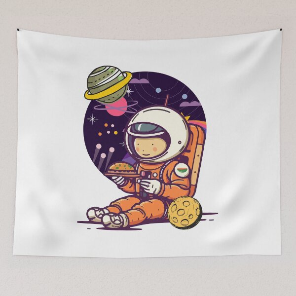 Item preview, Cute Astronaut Foodie designed and sold by yuki-hana.