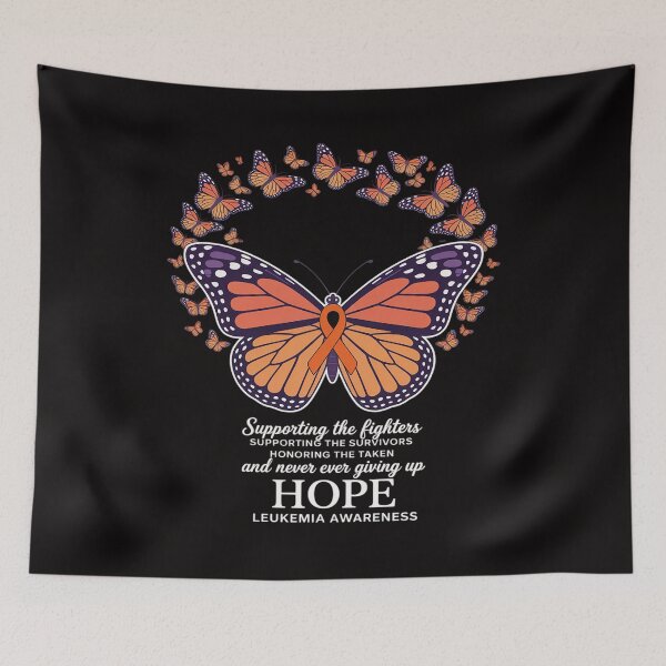 Item preview, Hope Leukemia Awareness Orange Ribbon designed and sold by itsnothatweird.