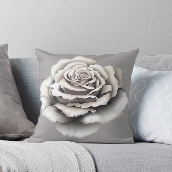 Item preview, Vintage Beige Rose – Minimalist Gradient Flower Art designed and sold by InFrameVision.