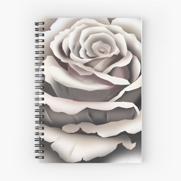 Artikelvorschau, Vintage Beige Rose – Minimalistische Farbverlaufsblumenkunst entworfen und verkauft von InFrameVision.