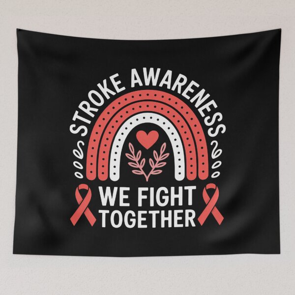 Item preview, Stroke Awareness Rainbow Support designed and sold by aidenpier.