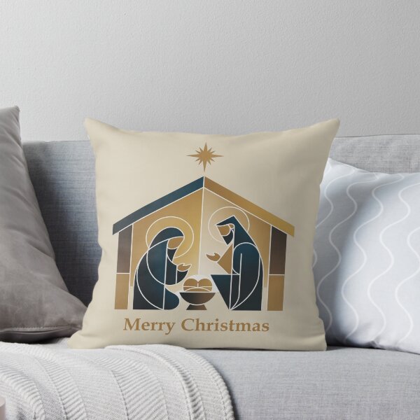Item preview, Minimalist Geometric Nativity Scene Modern Christmas designed and sold by WikaKowalczyk.