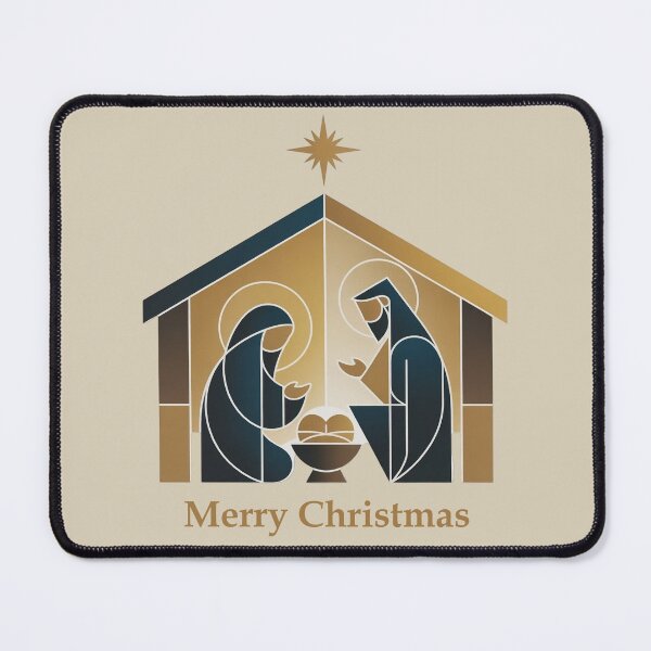 Item preview, Minimalist Geometric Nativity Scene Modern Christmas designed and sold by WikaKowalczyk.