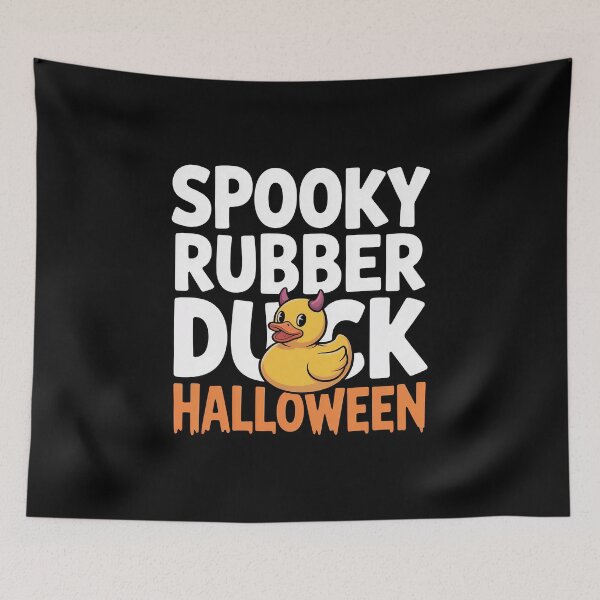 Item preview, Spooky Rubber Duck Halloween designed and sold by LaBanana-Art.
