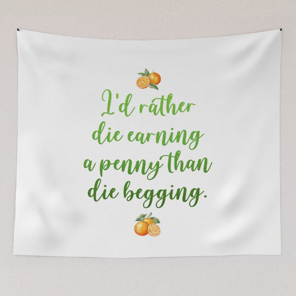 Item preview, When life gives you tangerines designed and sold by YourChingu.
