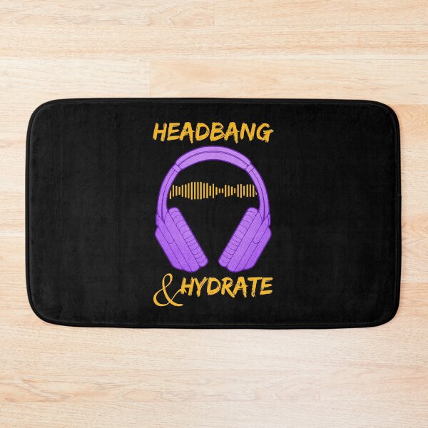 Item preview, Headphones | Headbang And Hydrate designed and sold by ObsidianDaz.