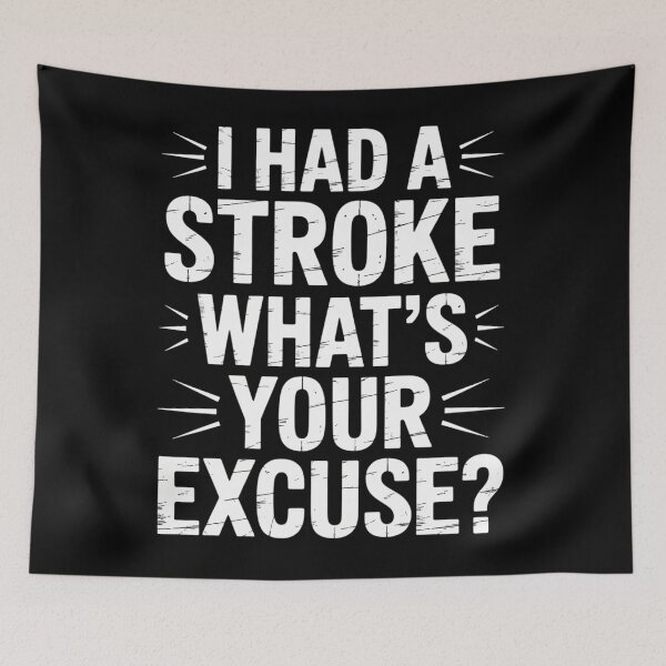 Item preview, Stroke Sayings Joke designed and sold by tearbytea.