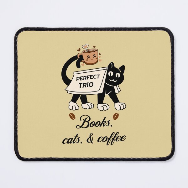Item preview, Cats Coffee Books designed and sold by CalroStudiio.