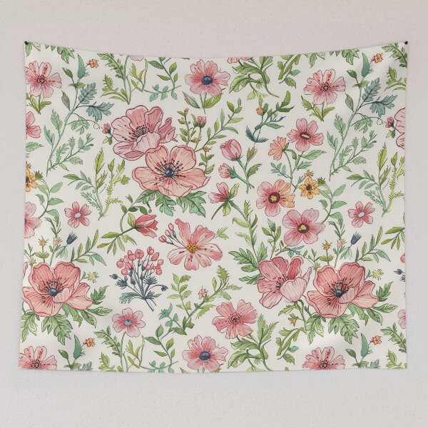 Item preview, Floral Embroidery designed and sold by CoolPixels.